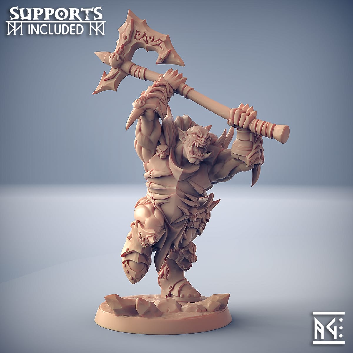 3D Printed Artisan Guild Modular Frostmetal Clan Frostmetal Clan 28mm 32mm - 3D Printing Boss 