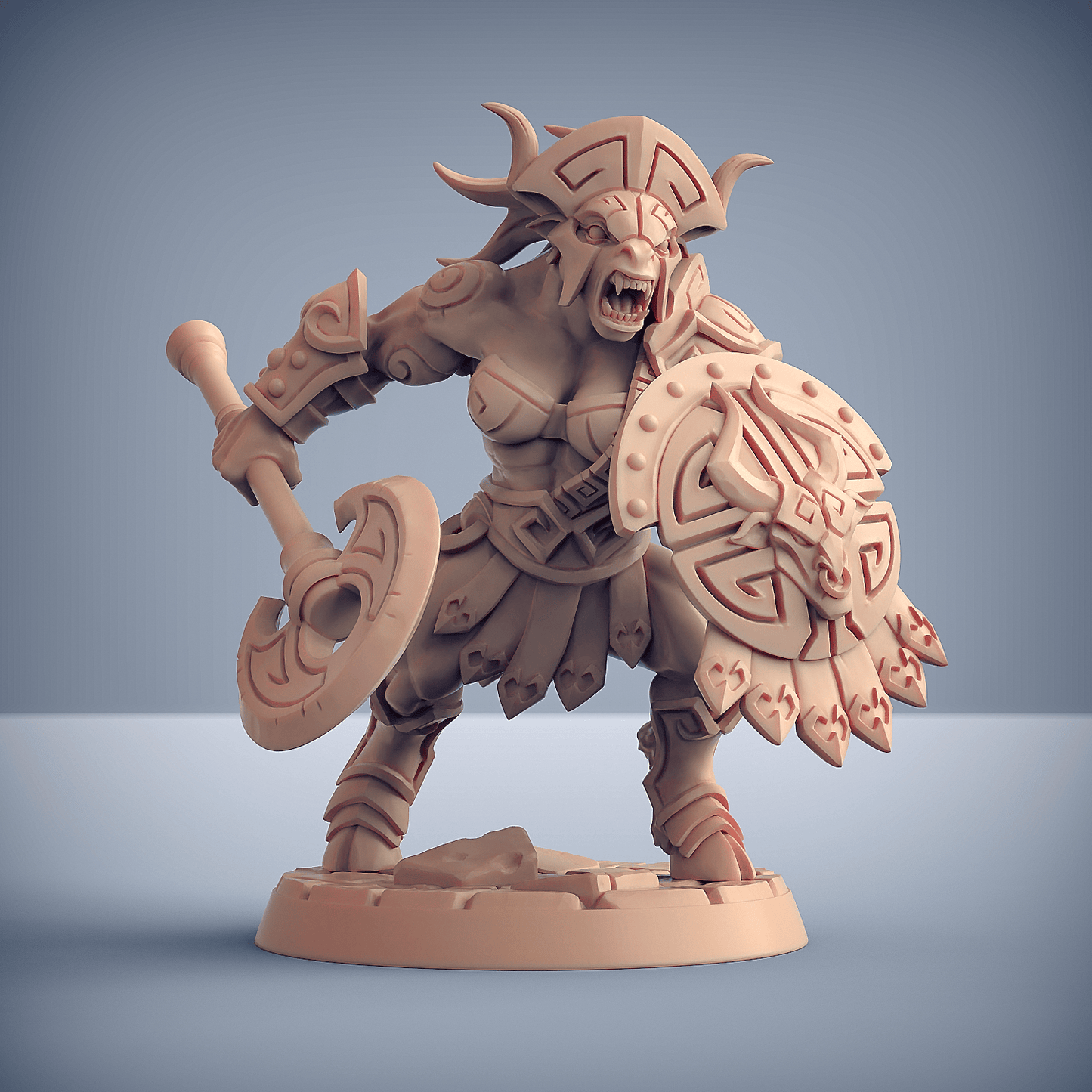 3D Printed Artisan Guild Modular Labirynth Minocs Order of the Labyrinth 28mm 32mm - 3D Printing Boss 