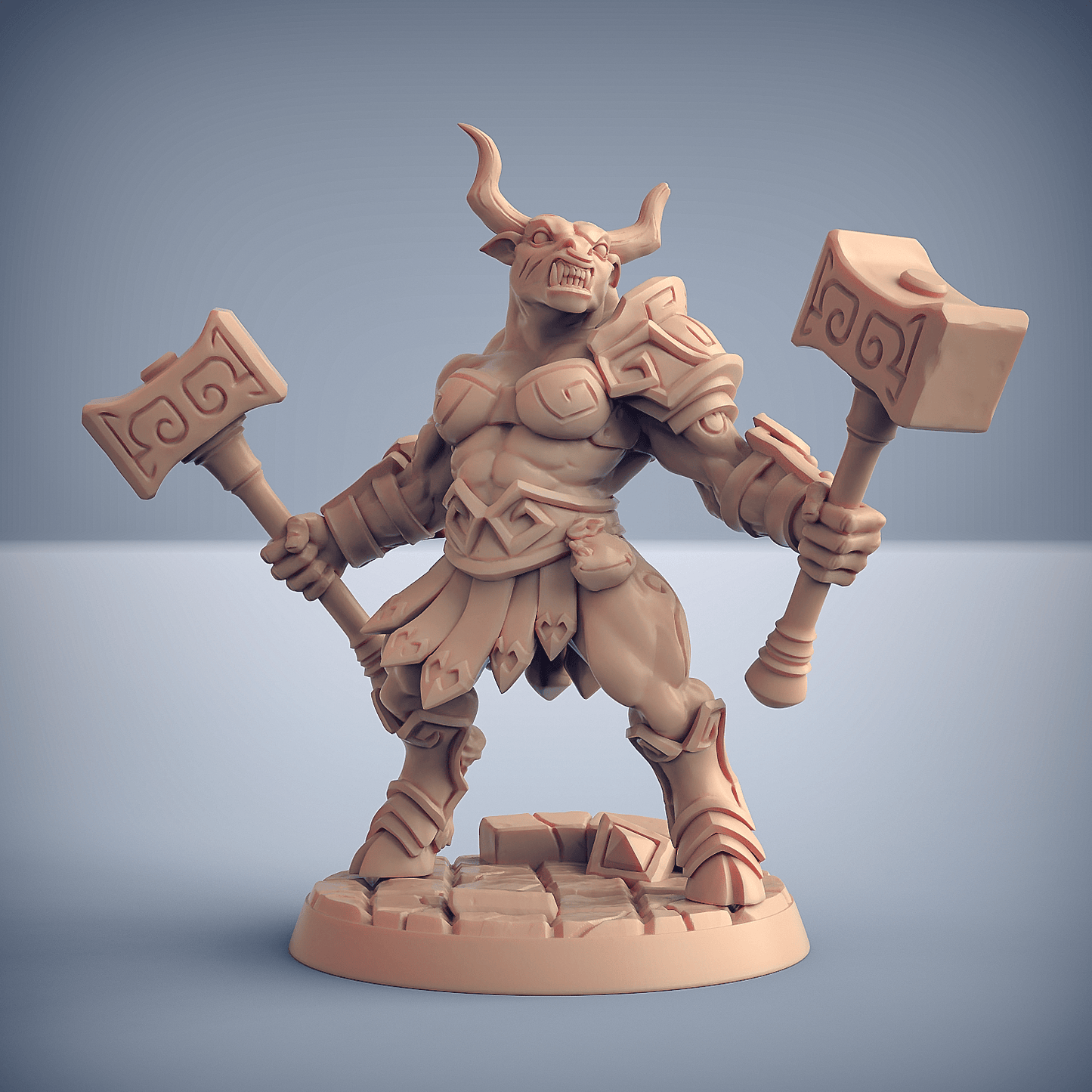 3D Printed Artisan Guild Modular Labirynth Minocs Order of the Labyrinth 28mm 32mm - 3D Printing Boss 