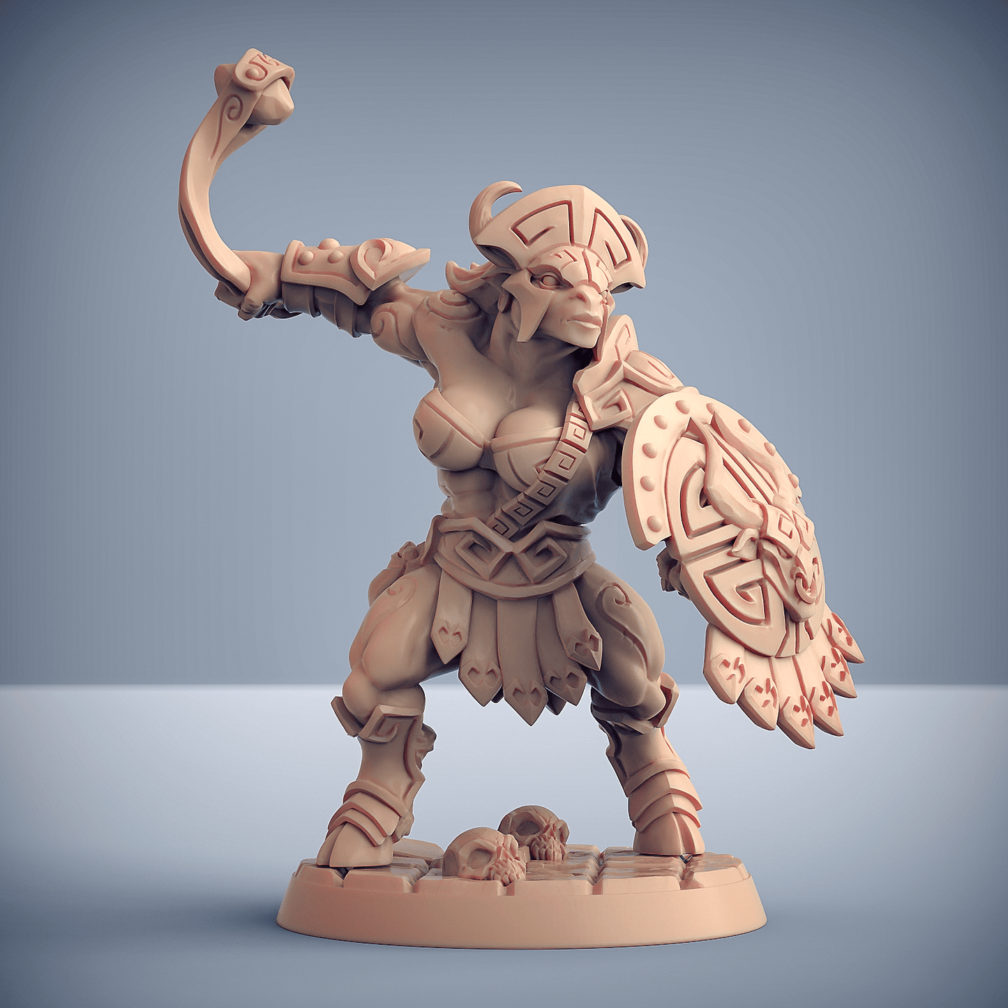 3D Printed Artisan Guild Modular Labirynth Minocs Order of the Labyrinth 28mm 32mm - 3D Printing Boss 