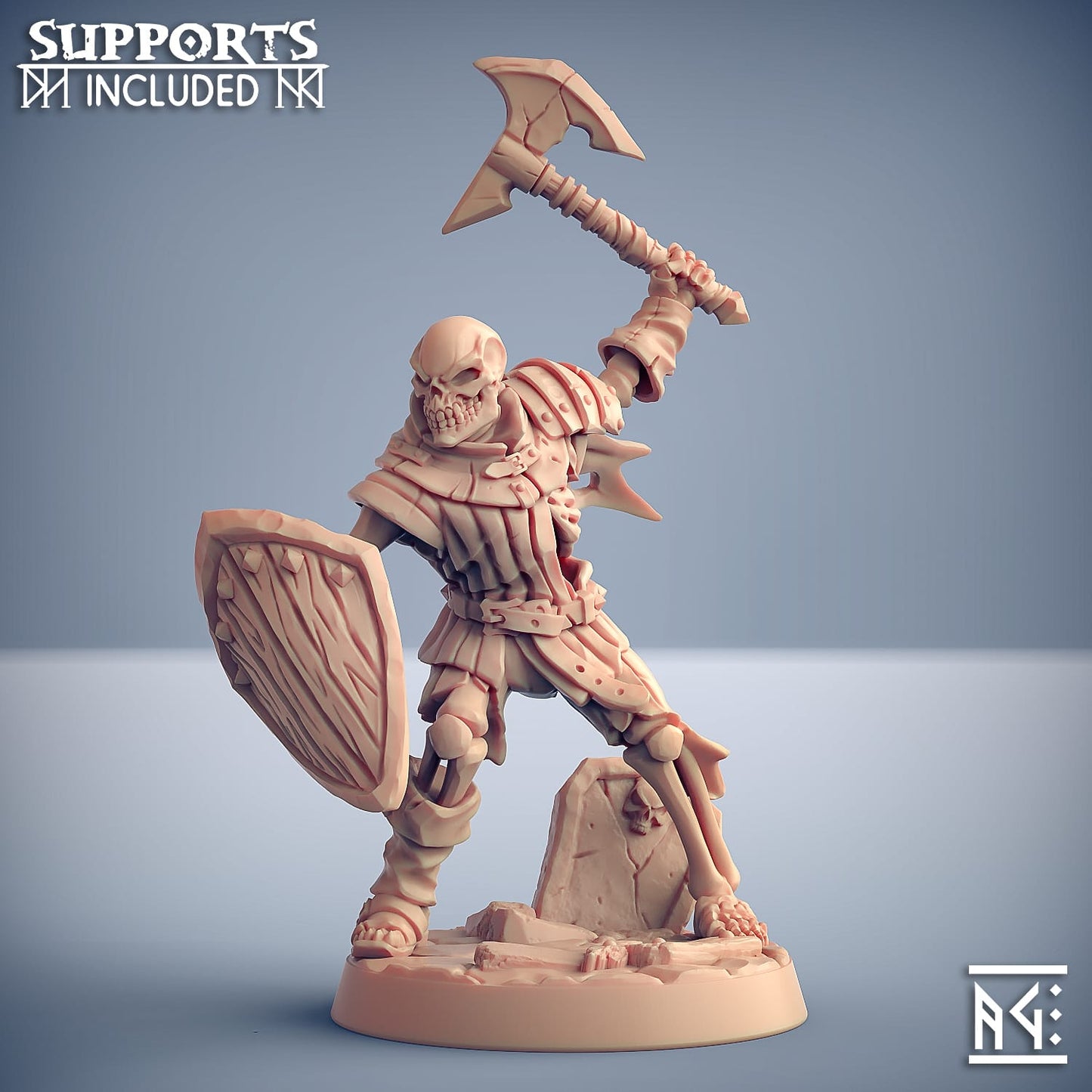 3D Printed Artisan Guild Modular Old Burg Fallen Ones Oldburg Fallen Ones 28mm 32mm - 3D Printing Boss 