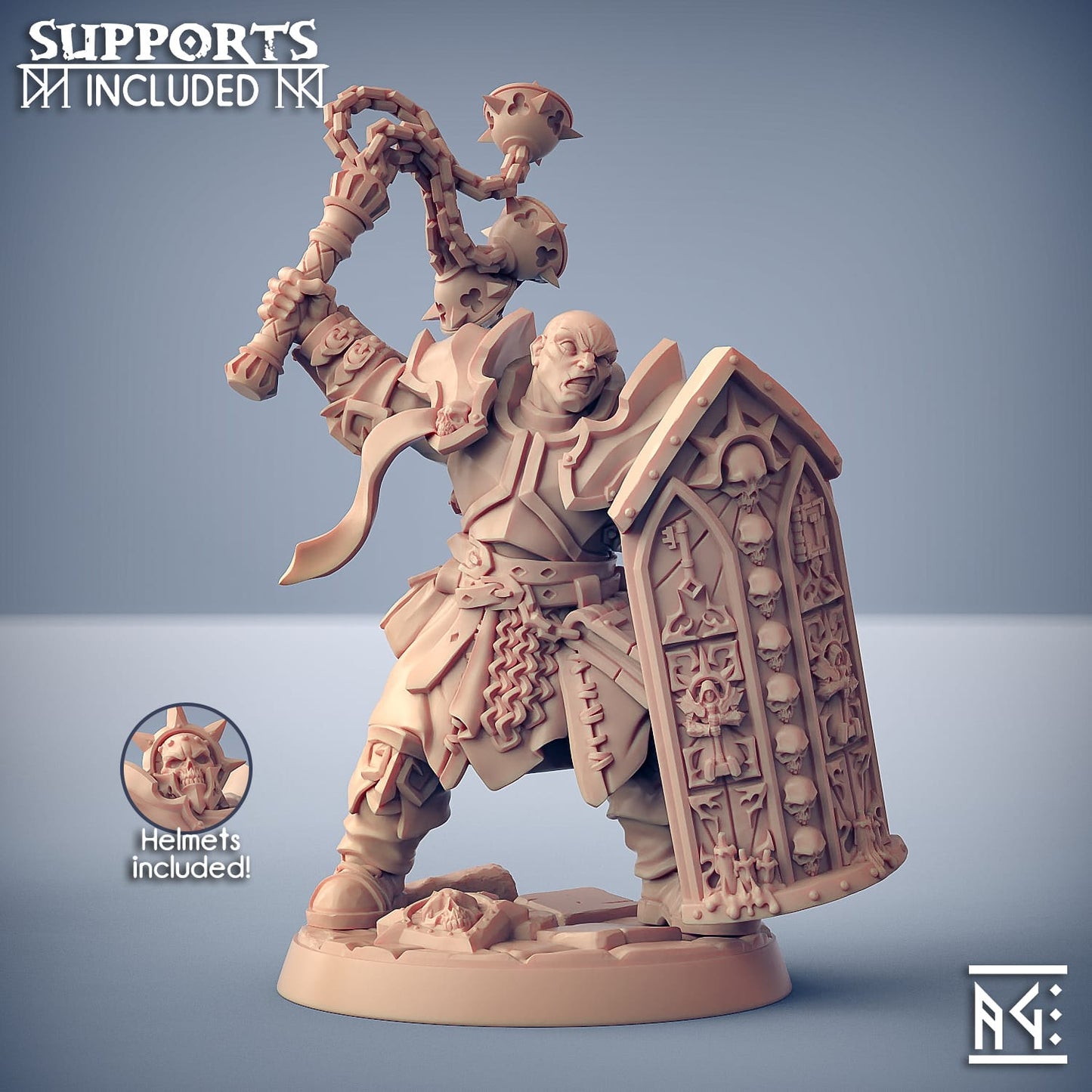 3D Printed Artisan Guild Modular Requiem Templar A Modular Requiem Templars The Requien Brotherhood 28mm 32mm - 3D Printing Boss 