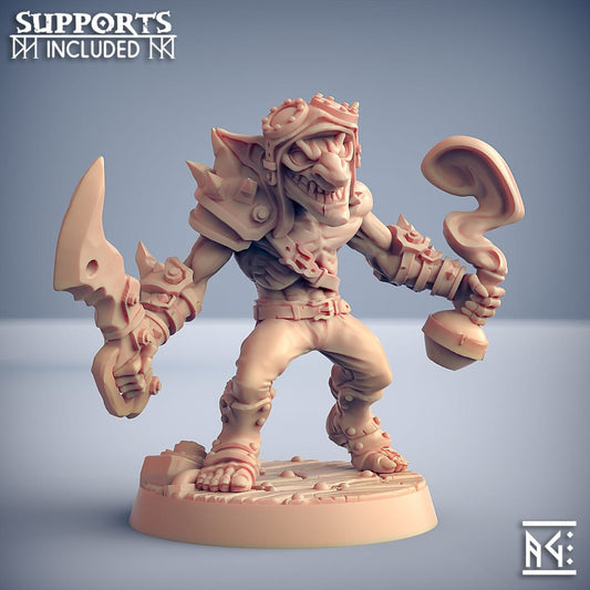 3D Printed Artisan Guild Modular Sparksoot Goblin Sparksoot Goblin Set 28mm 32mm - 3D Printing Boss 