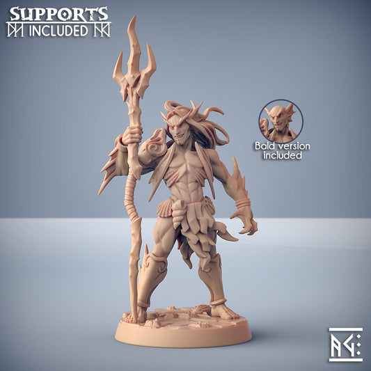 3D Printed Artisan Guild Modular Triton Raiders Sunken Kingdom 28mm 32mm - 3D Printing Boss 