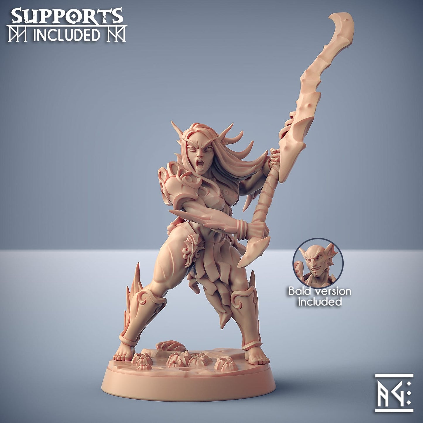 3D Printed Artisan Guild Modular Triton Raiders Sunken Kingdom 28mm 32mm - 3D Printing Boss 