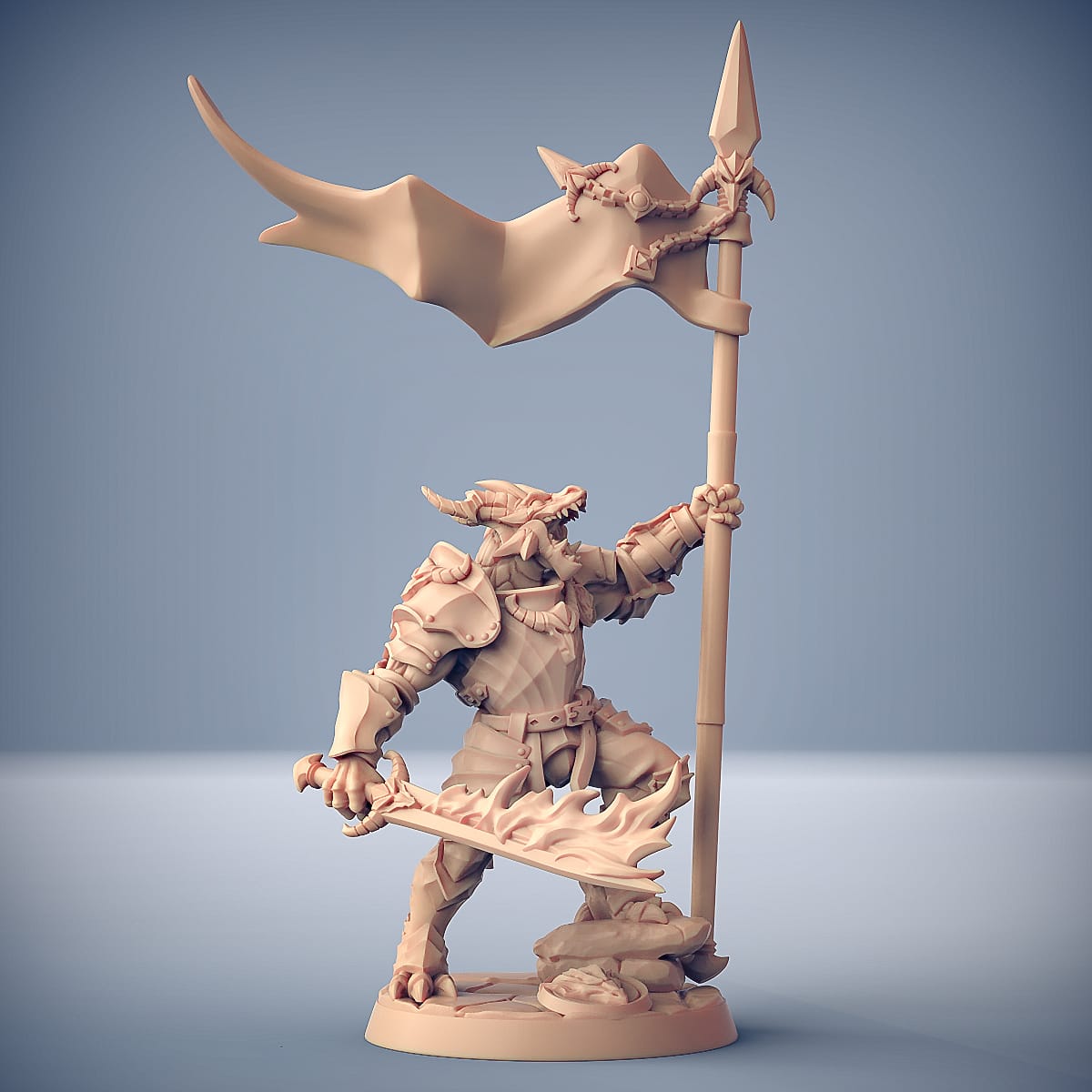 3D Printed Artisan Guild Modulars Dragonguard The Dragonguard 28mm 32mm - 3D Printing Boss 
