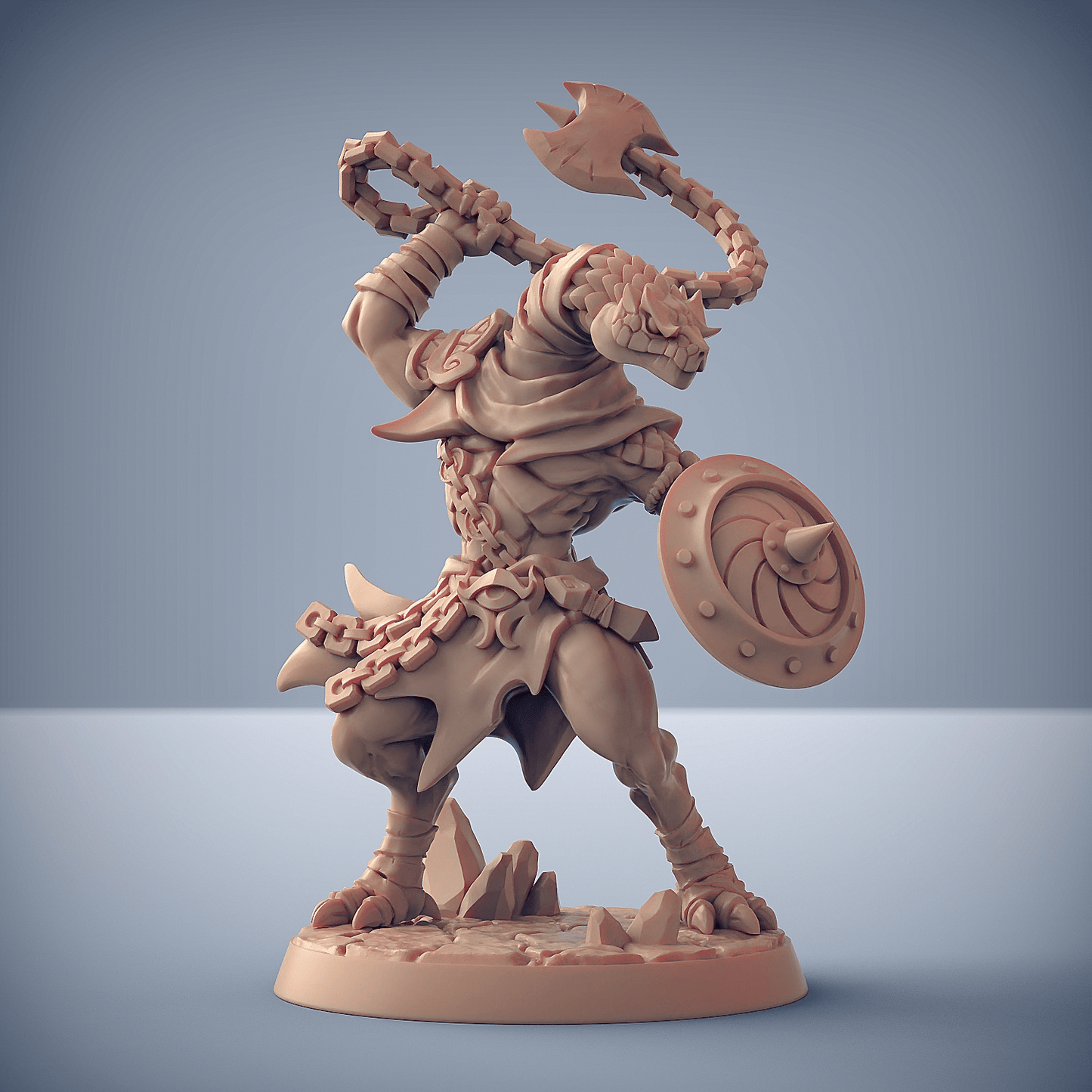 3D Printed Artisan Guild Nagarot Thralls Maneaters Nagarots 28mm 32mm - 3D Printing Boss 