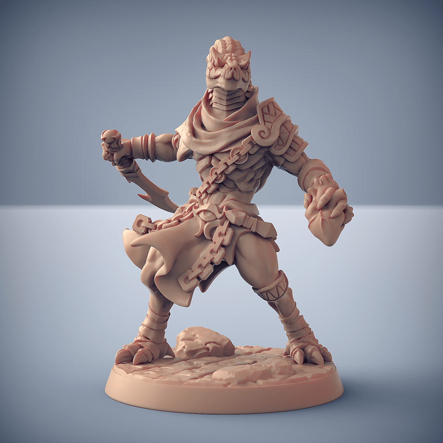 3D Printed Artisan Guild Nagarot Thralls Maneaters Nagarots 28mm 32mm - 3D Printing Boss 