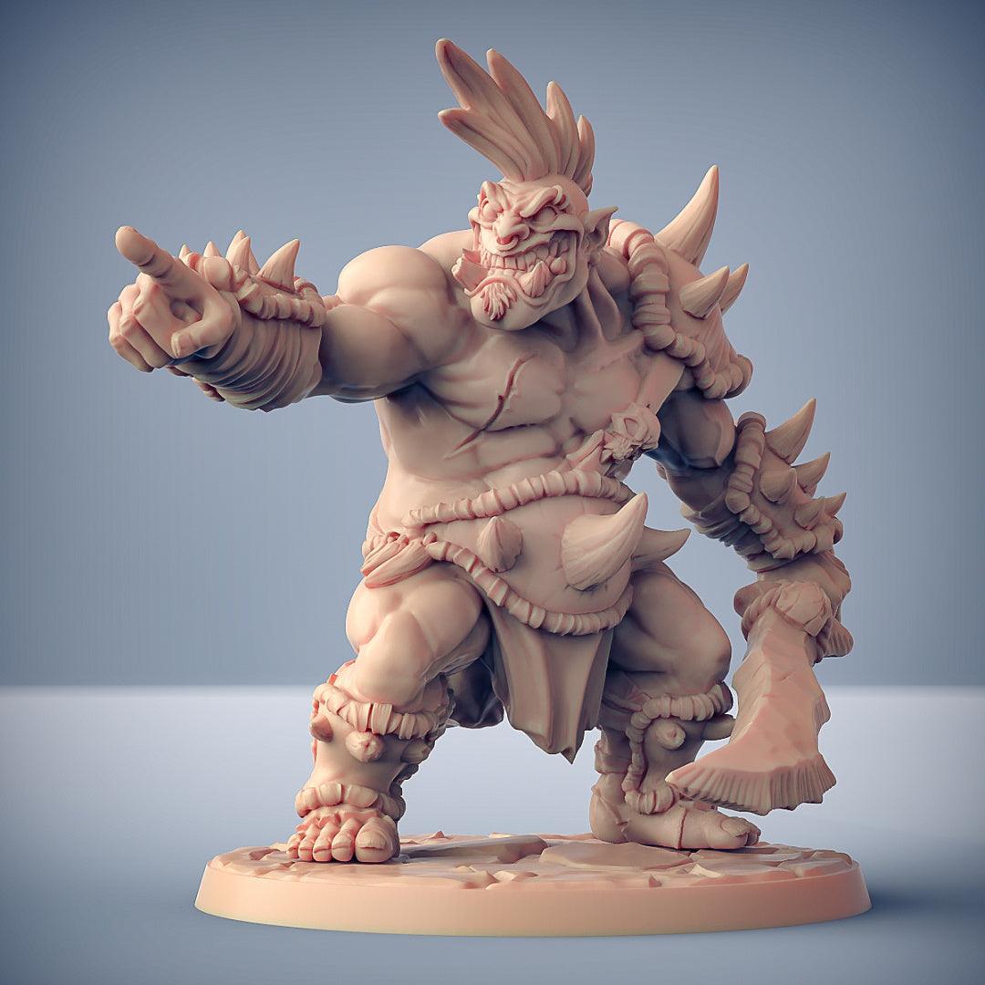 3D Printed Artisan Guild Ogre Marauders Set 28mm 32mm DnD - 3D Printing Boss 
