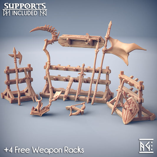 3D Printed Artisan Guild Oldburg Fallen Ones Weapons Oldburg Fallen Ones 28mm 32mm - 3D Printing Boss 