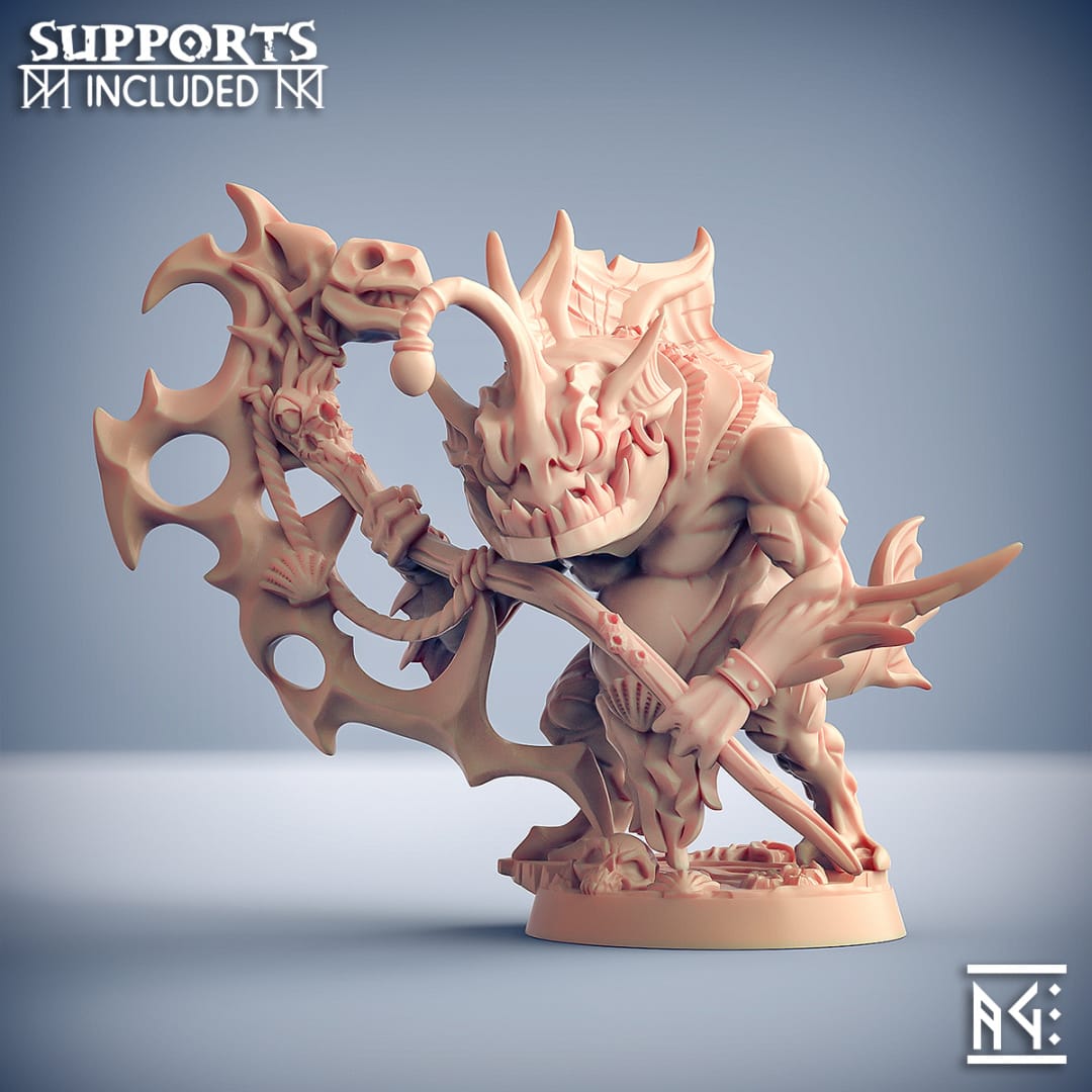 3D Printed Artisan Guild Pope Blobulbla Death-Tide Jurakin 28mm 32mm - 3D Printing Boss 