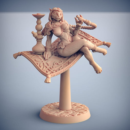 3D Printed Artisan Guild Princess Thamin - Rakshakin Pinup Rakshakin Headhunters 28mm 32mm - 3D Printing Boss 