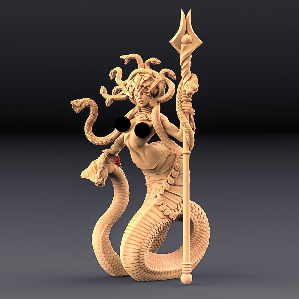 3D Printed Artisan Guild Queen Sthenaria Epic Bosses 28mm 32mm - 3D Printing Boss 
