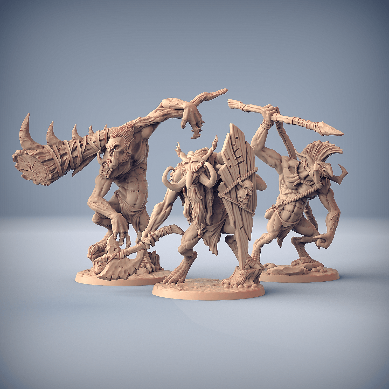 3D Printed Artisan Guild Rock & Trolls Set Welcome Box 28mm 32mm - 3D Printing Boss 