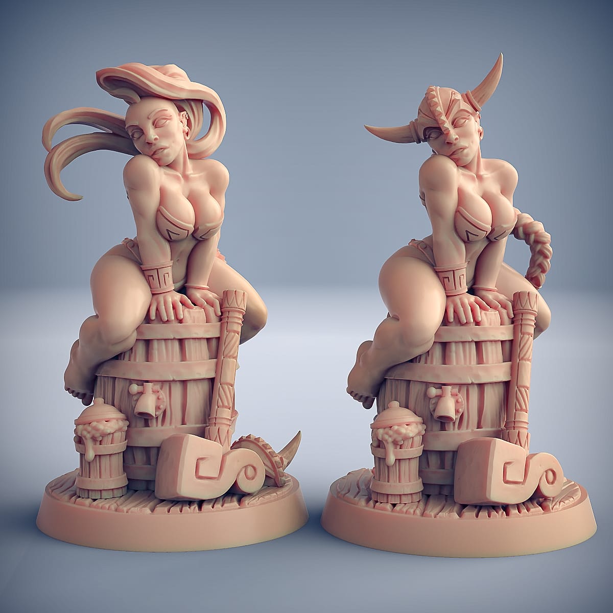3D Printed Artisan Guild Runa - Dwarven Beauty Dwarven Defenders Set 28mm 32mm - 3D Printing Boss 
