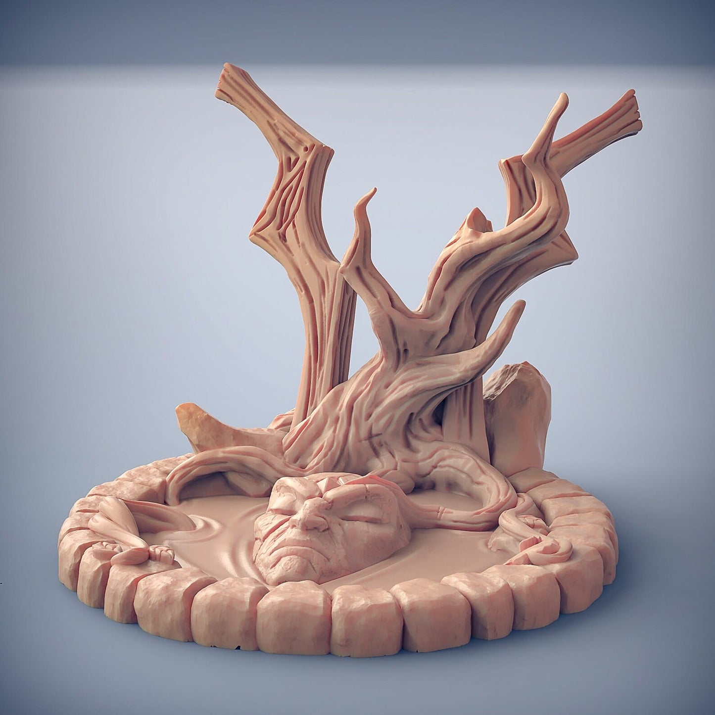 3D Printed Artisan Guild Sacred Well Deepwood Alfar Set 28mm 32mm - 3D Printing Boss 