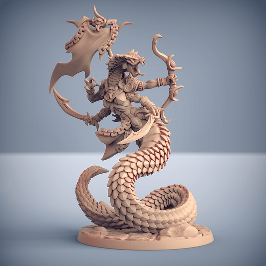 3D Printed Artisan Guild Sethris Bloodhiss Maneaters Nagarots 28mm 32mm - 3D Printing Boss 
