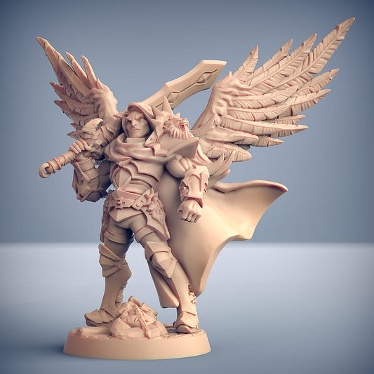 3D Printed Artisan Guild Sigfrido Dragonbane Fighters Guild Set 28mm 32mm - 3D Printing Boss 