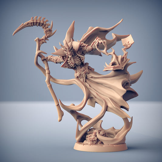 3D Printed Artisan Guild Skulkator the Lich Oldburg Fallen Ones 28mm 32mm - 3D Printing Boss 