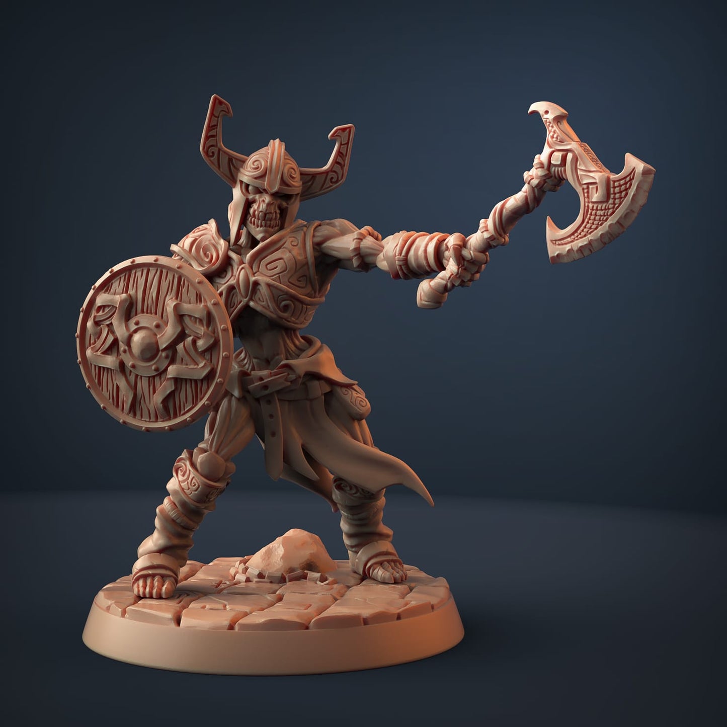 3D Printed Artisan Guild Skutagaard Draugar Darkness of the Lich Lord 28mm 32mm - 3D Printing Boss 