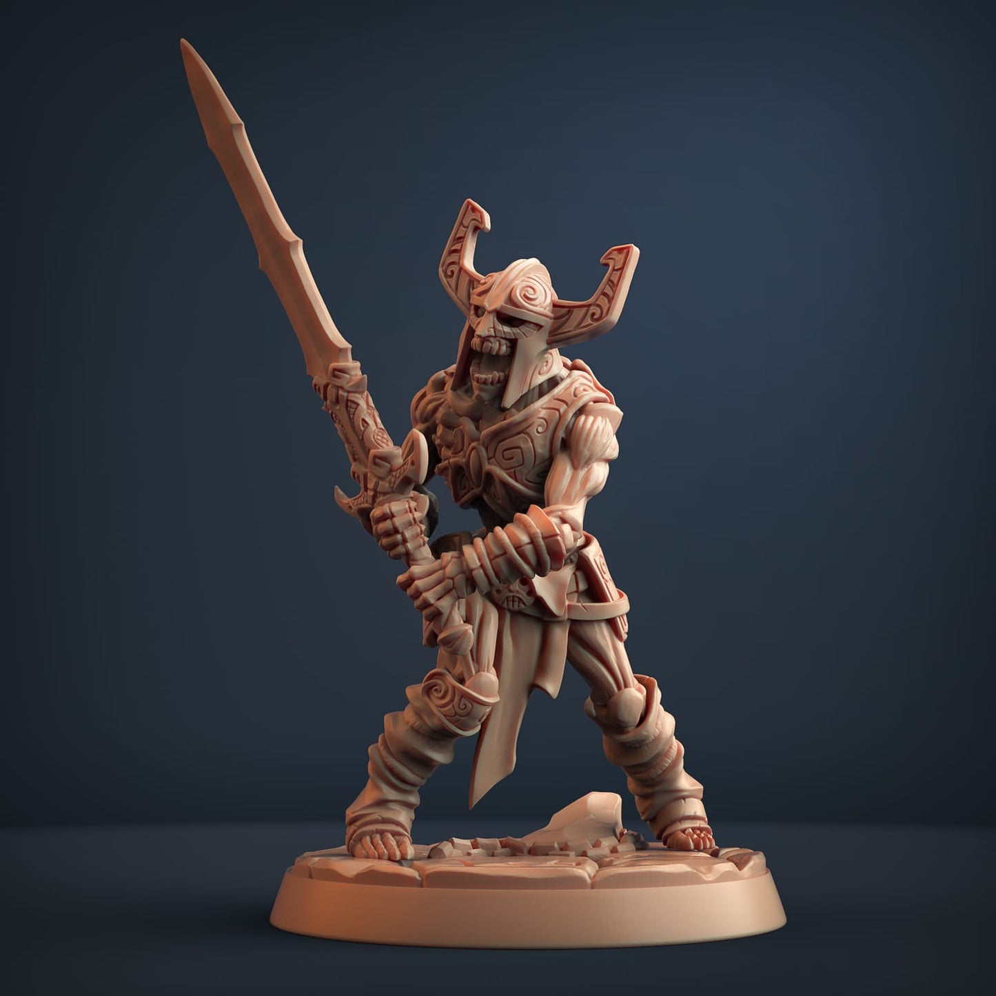 3D Printed Artisan Guild Skutagaard Draugar Darkness of the Lich Lord 28mm 32mm - 3D Printing Boss 