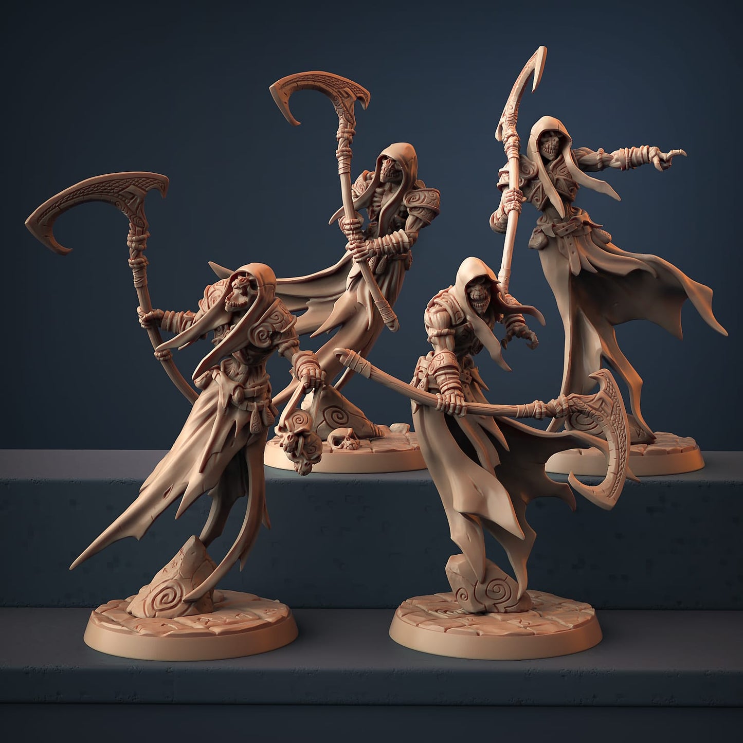 3D Printed Artisan Guild Skutagaard Wraiths Darkness of the Lich Lord 28mm 32mm - 3D Printing Boss 