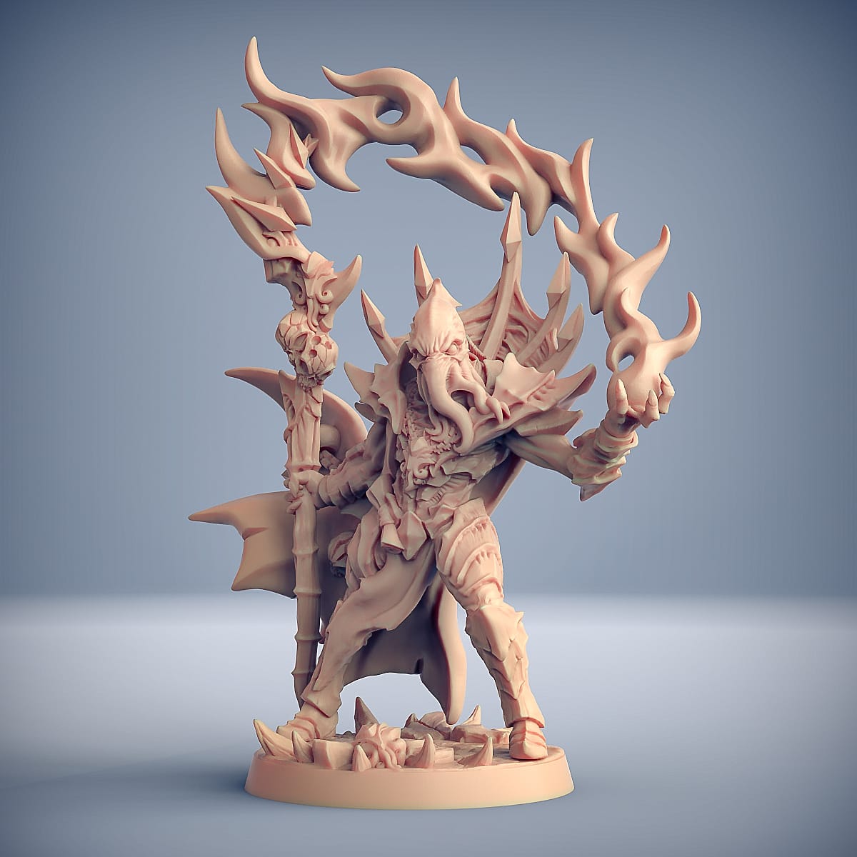 3D Printed Artisan Guild Slathos the Soul Stealer Depth Ones Set 28mm 32mm - 3D Printing Boss 