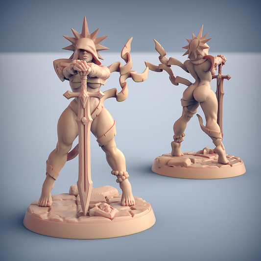 3D Printed Artisan Guild Solaria the Saint The Requien Brotherhood 28mm 32mm - 3D Printing Boss 
