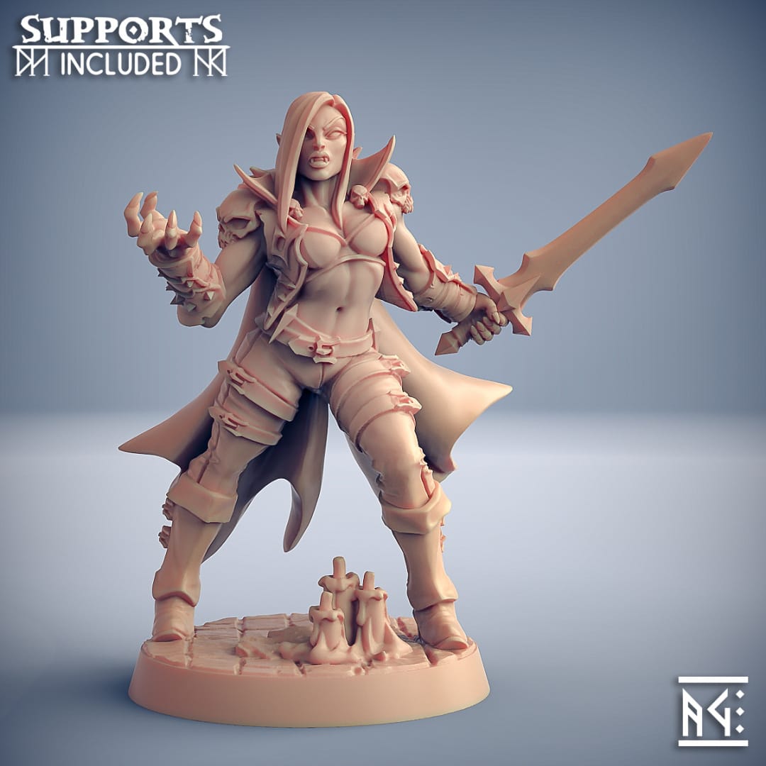 3D Printed Artisan Guild Soulless Bloodseekers Soulless Vampires Set 28mm 32mm - 3D Printing Boss 