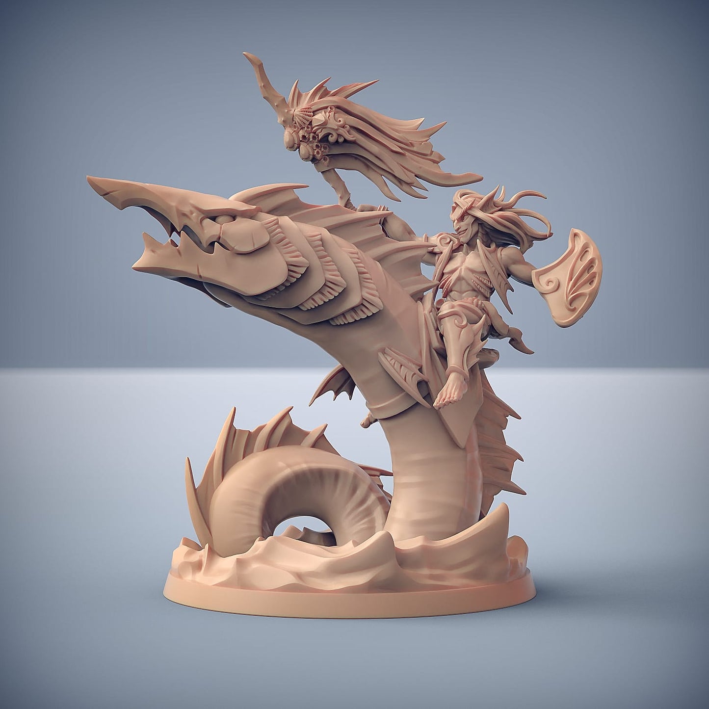 3D Printed Artisan Guild Swordeel Riders Sunken Kingdom 28mm 32mm - 3D Printing Boss 