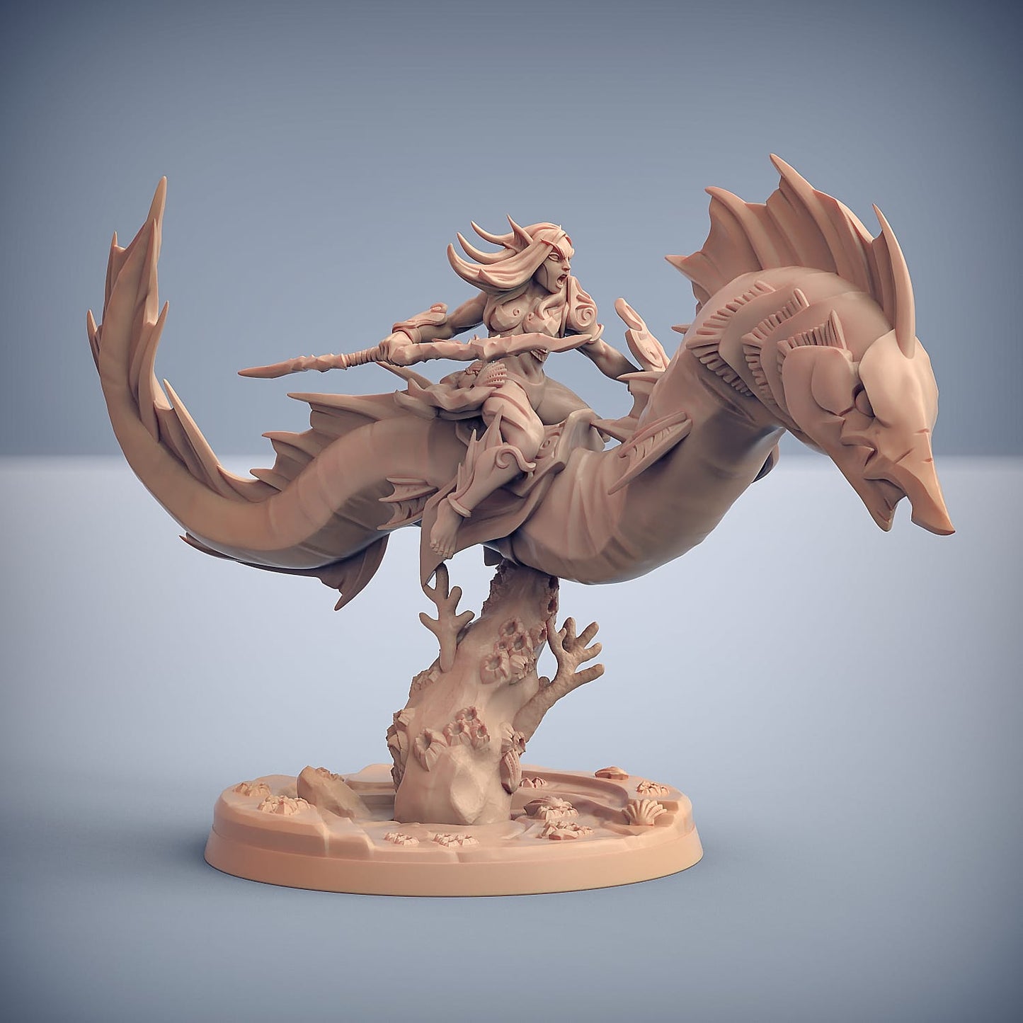 3D Printed Artisan Guild Swordeel Riders Sunken Kingdom 28mm 32mm - 3D Printing Boss 