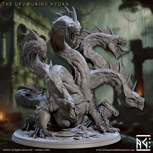 3D Printed Artisan Guild The Devouring Hydra Veiled Sisterhood Set 28mm 32mm - 3D Printing Boss 