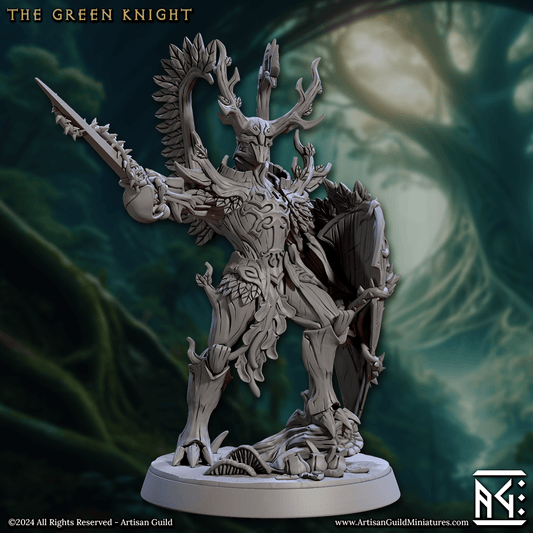 3D Printed Artisan Guild The Green Knight Barkwraith Spriggans Set 28mm 32mm - 3D Printing Boss 