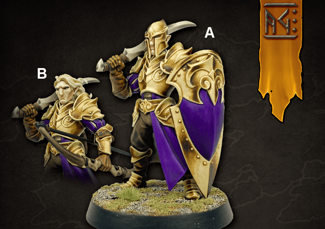 3D Printed Artisan Guild Vanguard Mini Sets 28mm 32mm - 3D Printing Boss 