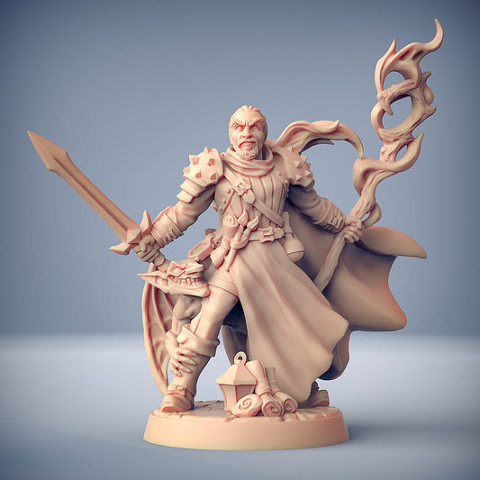 3D Printed Artisan Guild Wappellious Spellbrush Troubles in Taverns 10 Heroes Set Welcome Box 28mm 32mm - 3D Printing Boss 