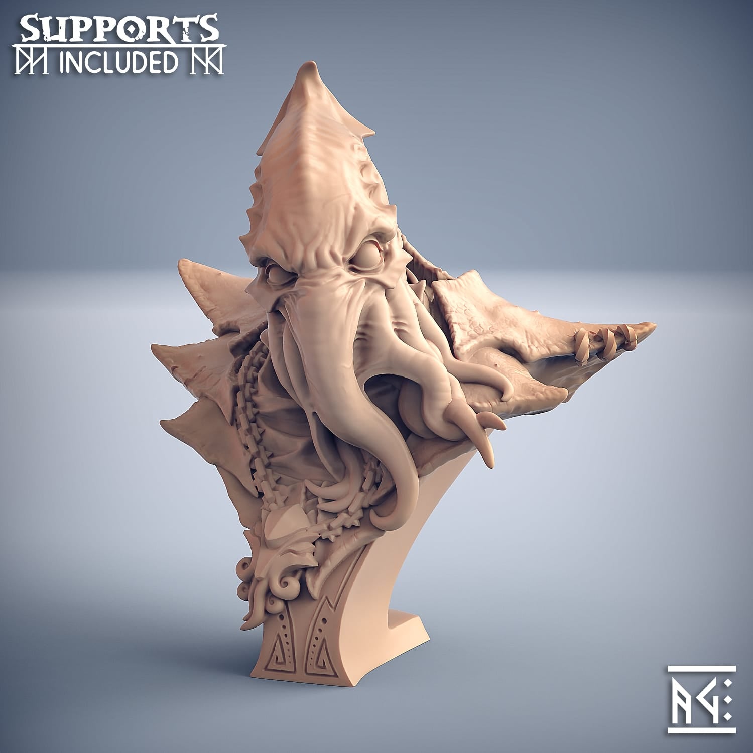 3D Printed Artisan Guild Welcome Bust 28mm 32mm - 3D Printing Boss 