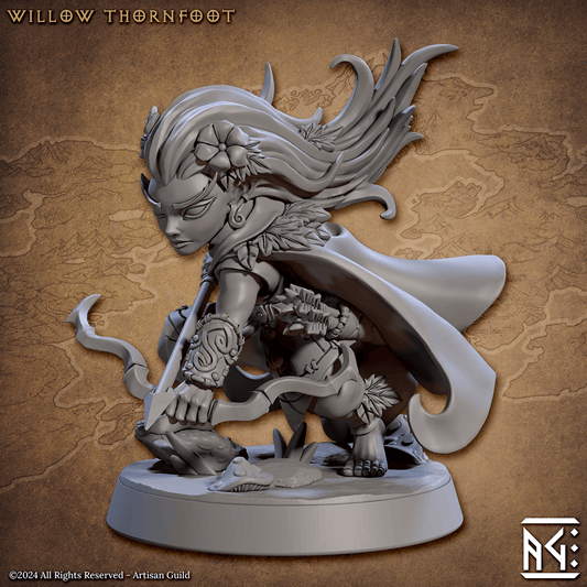 3D Printed Artisan Guild Willow Thornfoot Deeproot Lurikeen Set 28mm 32mm - 3D Printing Boss 