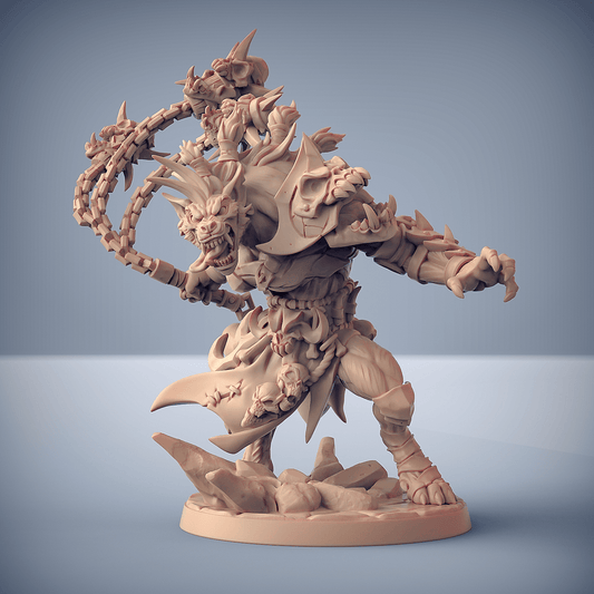 3D Printed Artisan Guild Yenogra the Matriarch Bonegnasher Gnolls 28mm 32mm - 3D Printing Boss 