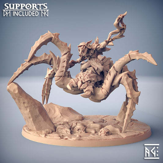 3D Printed Artisan Guild Zipzaap on Dread SkullSpider Sparksoot Goblin Set 28mm 32mm - 3D Printing Boss 
