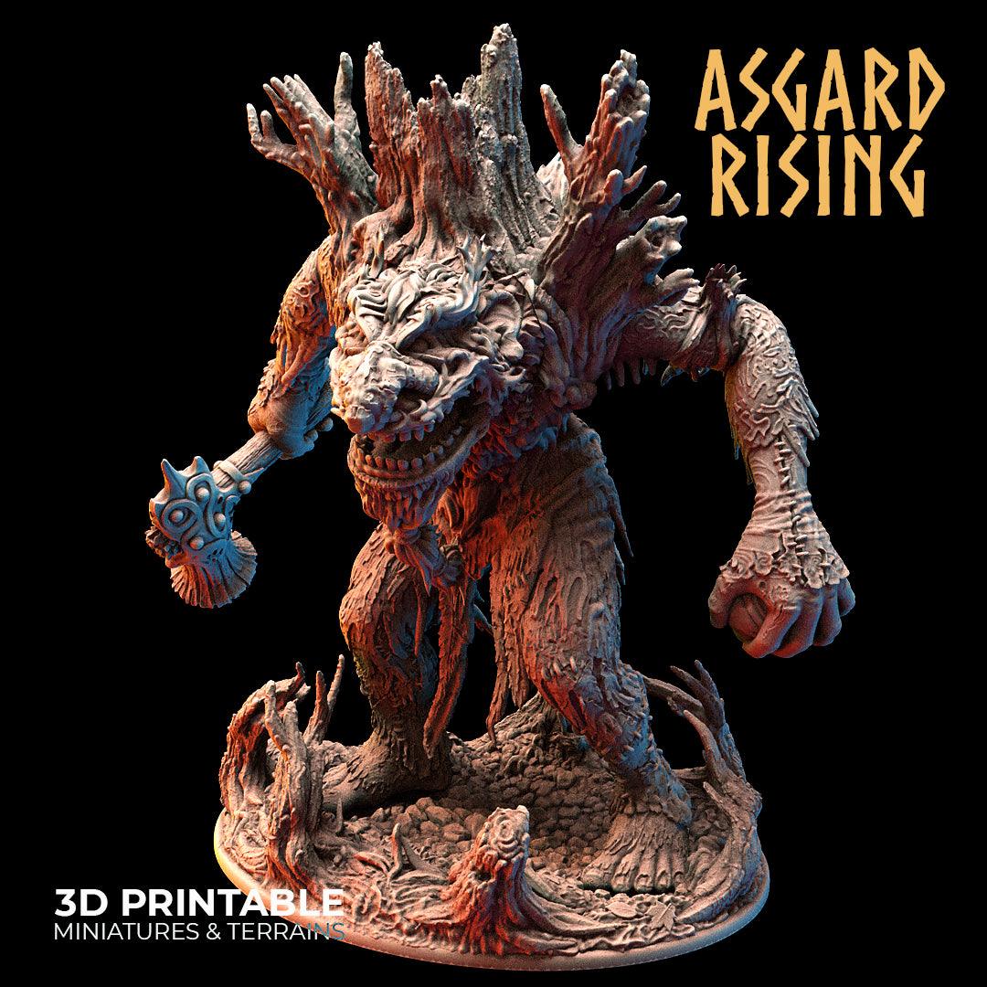 3D Printed Asgard Jontar the Mad 28 32 mm Wargaming DnD - 3D Printing Boss 