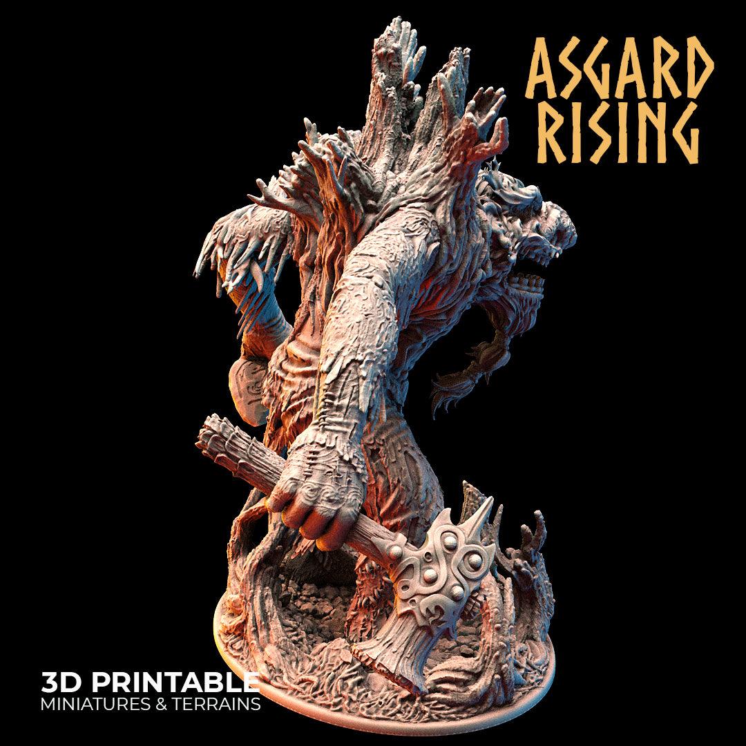 3D Printed Asgard Jontar the Mad 28 32 mm Wargaming DnD - 3D Printing Boss 