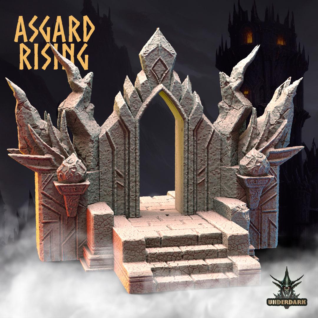 3D Printed Asgard Rising Obsidian Altar 28 32 mm Wargaming DnD - 3D Printing Boss 