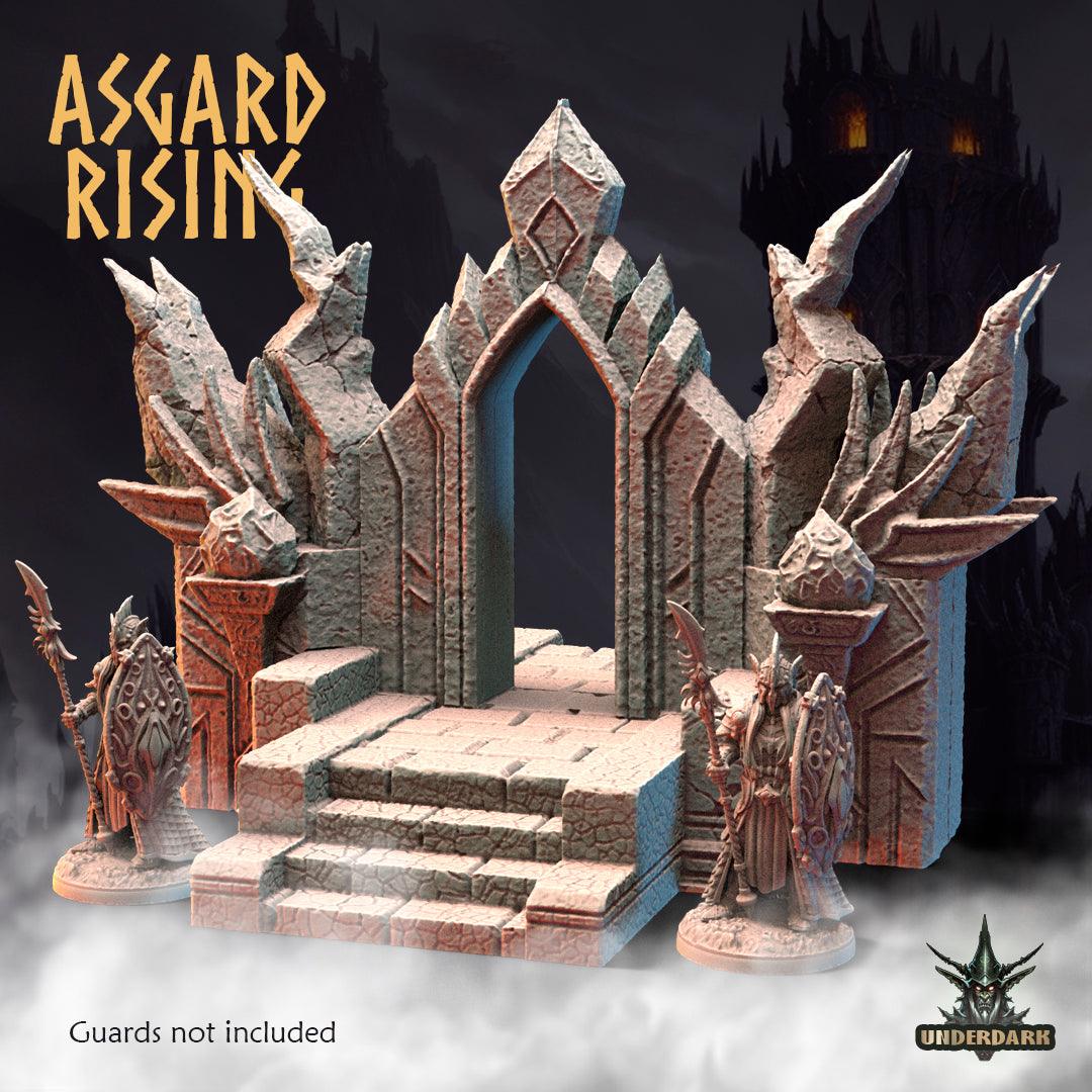 3D Printed Asgard Rising Obsidian Altar 28 32 mm Wargaming DnD - 3D Printing Boss 