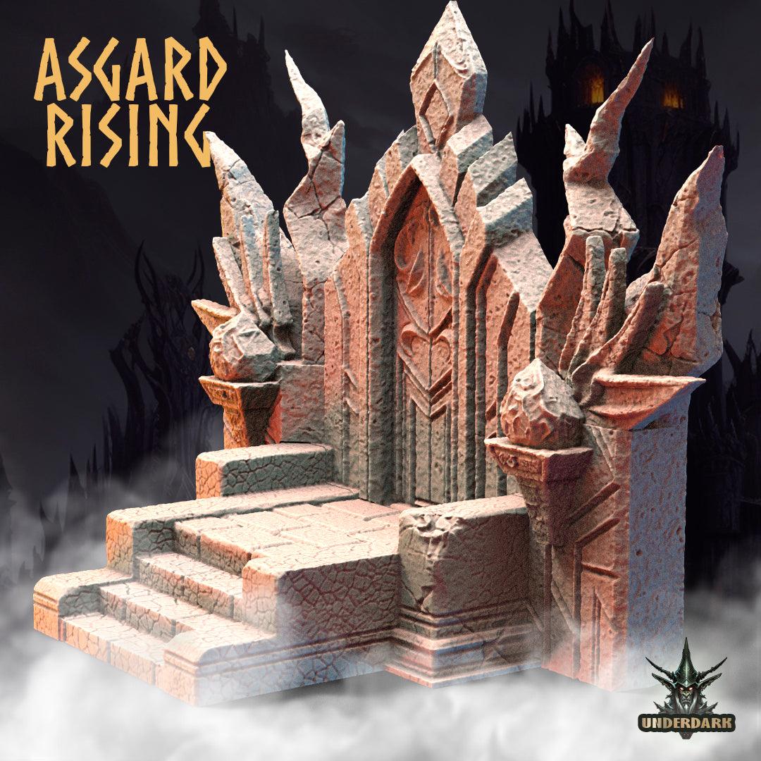 3D Printed Asgard Rising Obsidian Altar 28 32 mm Wargaming DnD - 3D Printing Boss 