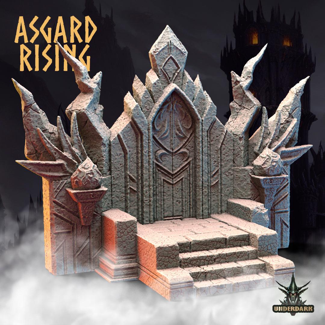3D Printed Asgard Rising Obsidian Altar 28 32 mm Wargaming DnD - 3D Printing Boss 