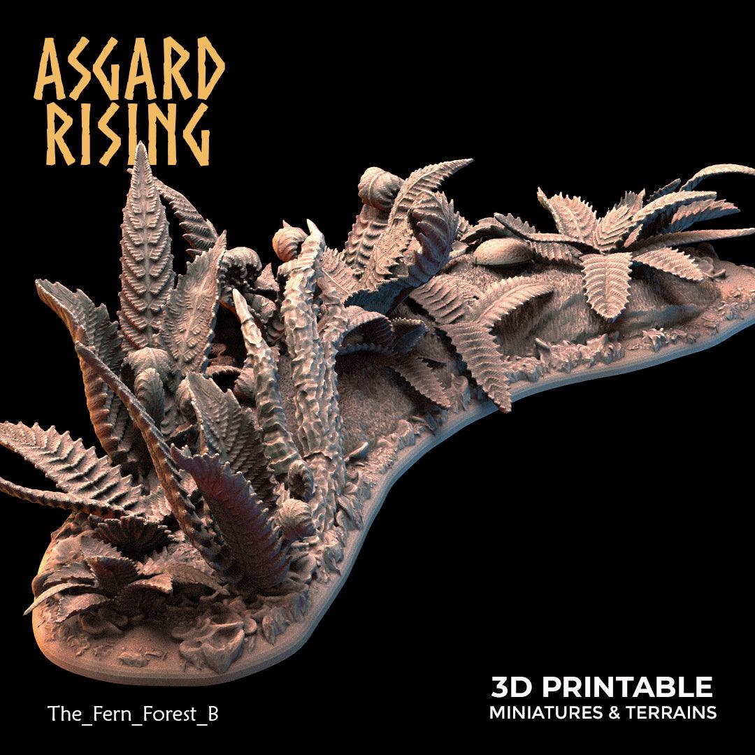 3D Printed Asgard Rising The Fern Forest 28 32 mm Wargaming DnD - 3D Printing Boss 
