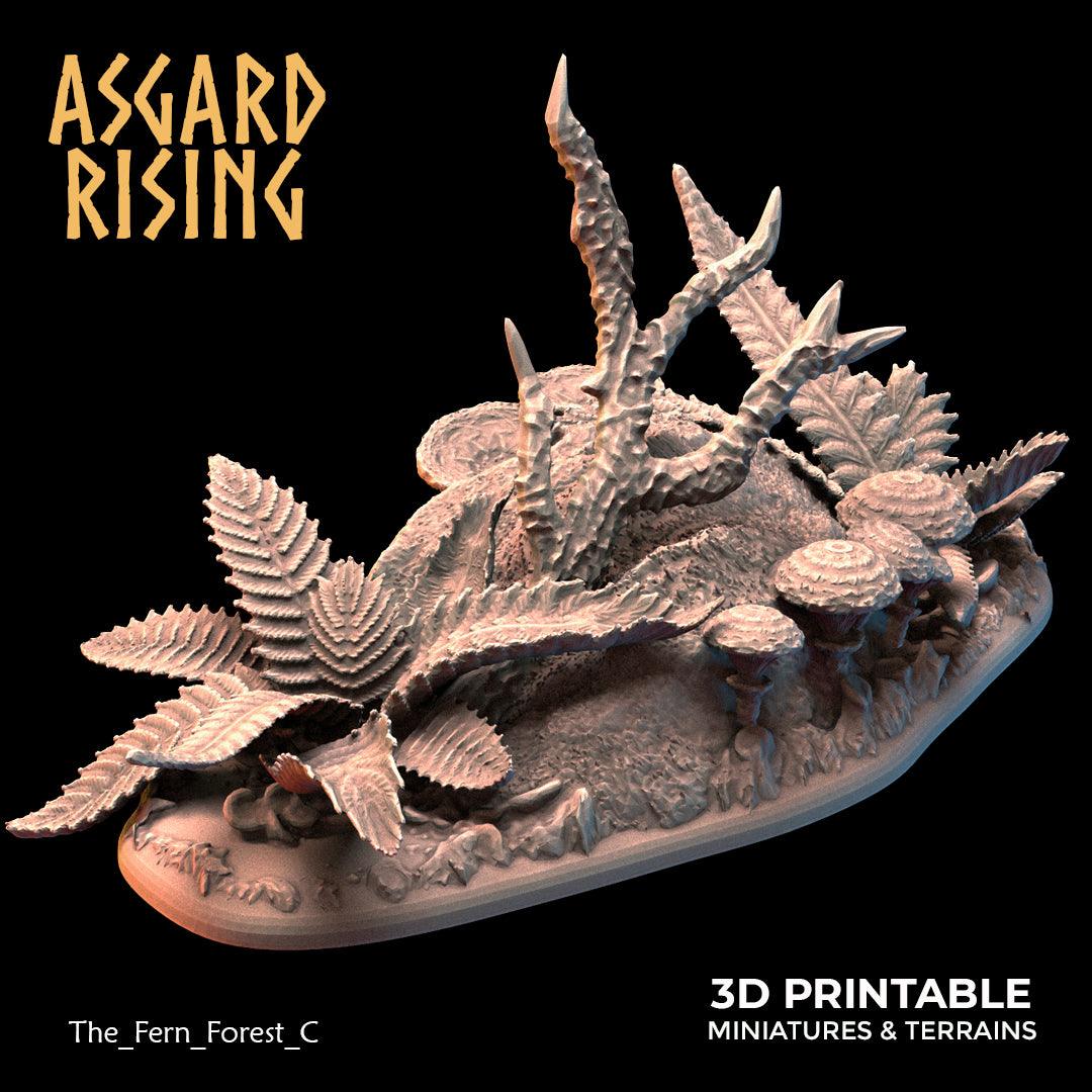 3D Printed Asgard Rising The Fern Forest 28 32 mm Wargaming DnD - 3D Printing Boss 