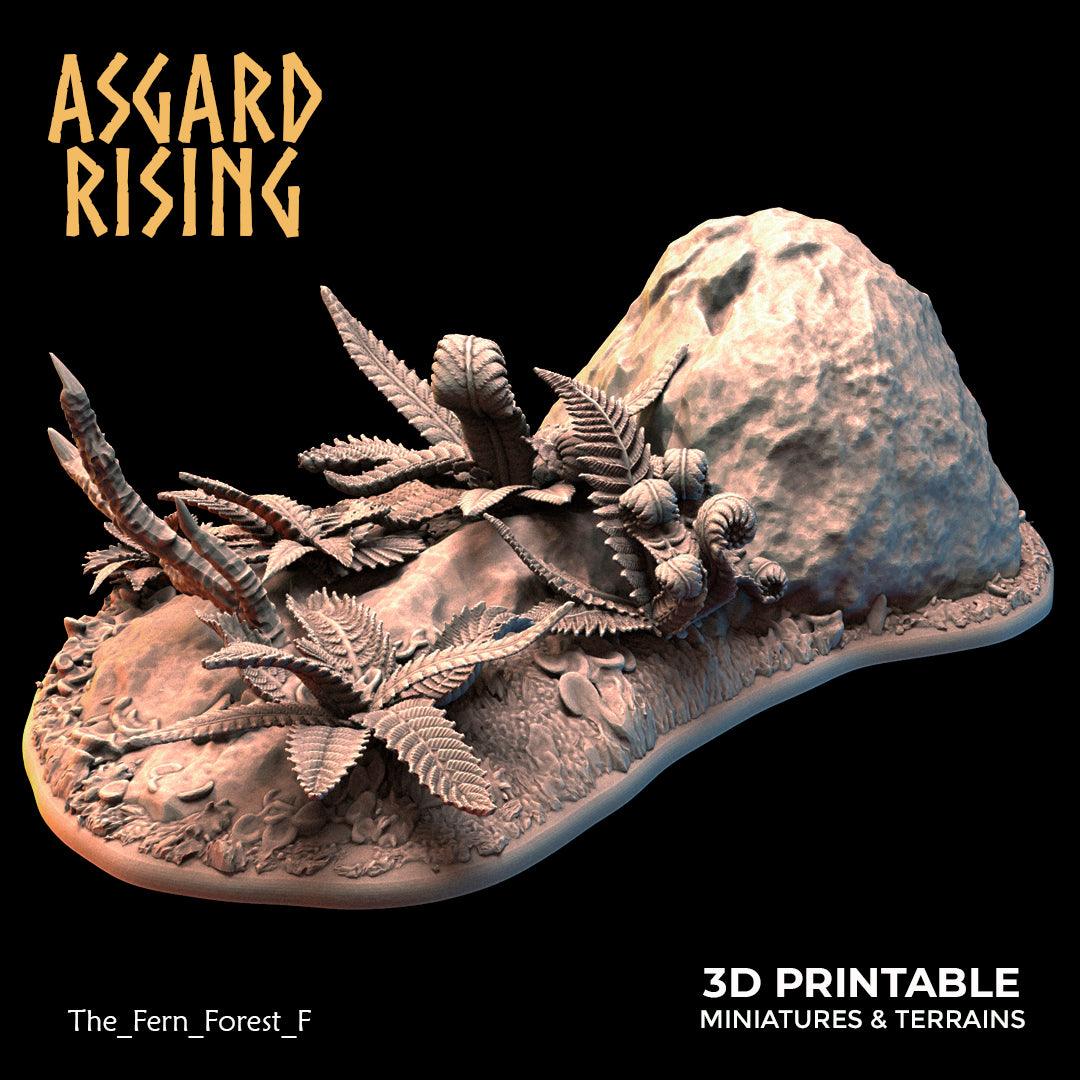 3D Printed Asgard Rising The Fern Forest 28 32 mm Wargaming DnD - 3D Printing Boss 