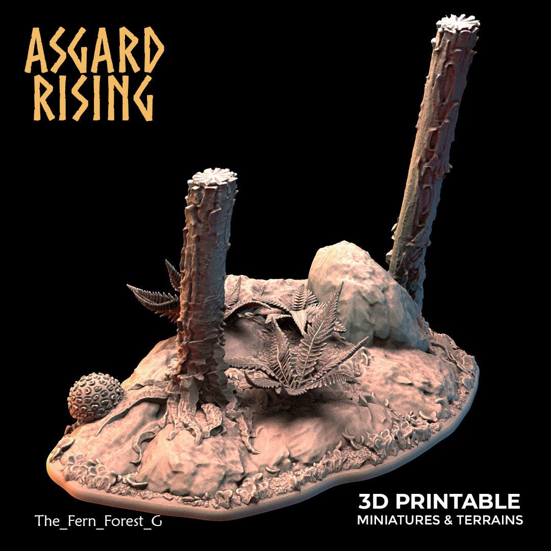 3D Printed Asgard Rising The Fern Forest 28 32 mm Wargaming DnD - 3D Printing Boss 