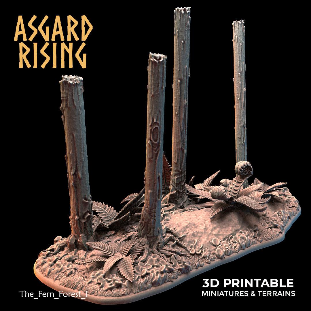 3D Printed Asgard Rising The Fern Forest 28 32 mm Wargaming DnD - 3D Printing Boss 